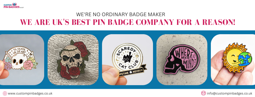 Customised Soft Enamel Pin Badges in UK